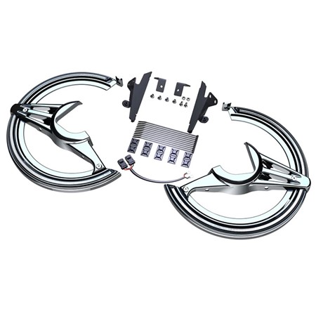 Goldstrike LED Rotor Covers