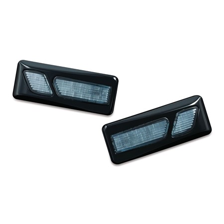 L.E.D. Front Reflector Conversion Gloss Black - Utgår