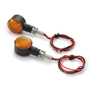 D-Light Sol LED Blinklys - Oransje glass