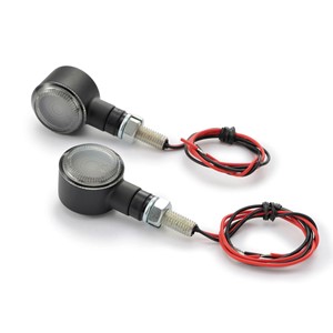 D-Light Sol LED Blinklys - Sotet glass