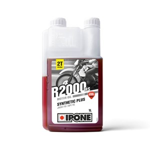 Ipone 2T R2000 RS Syntetisk Baser 1L m/Jordbærlukt
