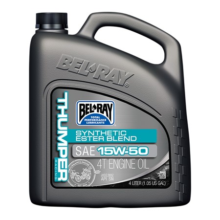 Bel-Ray Oil Thumper Blend4T 15W-50 4L