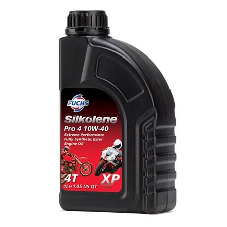 Silkolene Pro 4 10w/40 XP 1ltr. full syntetisk ester basert