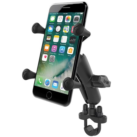 RAM Handlebar U-Bolt Mount with Universal RAM X-Grip