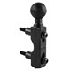 RAM Motorcycle Brake/Clutch Reservoir Base with 1" Ball