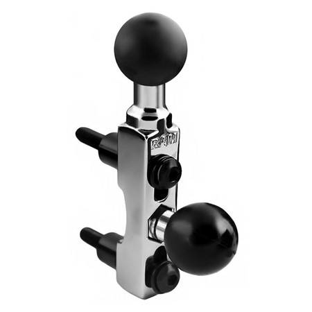 RAM Motorcycle Brake/Clutch Reservoir Base with 1" Ball