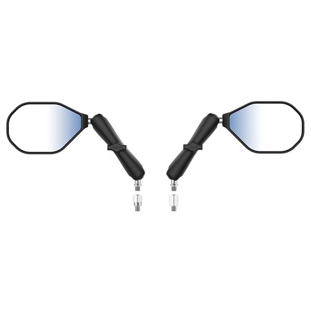 RAM Tough-Mirror Kit with M10-1.25 Bases + Reverse Adapter