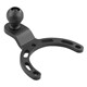 RAM Small Gas Tank Base with 1" Ball for Motorcycles
