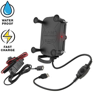 Tough-Charge Waterproof Wireless Charging Holder with Charge