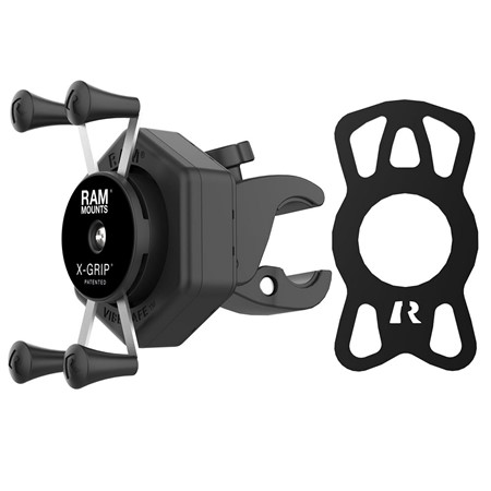 RAM X-Grip Phone Mount with Vibe-Safe & Small Tough-Claw