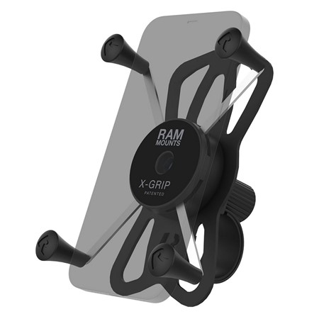 RAM X-Grip Large Phone Mount with Tough-Strap Handlebar Base