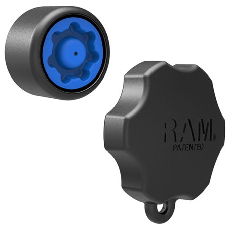 5 RAM Pin-Lock Security Knob and Key Knob