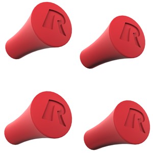 RAM X-Grip Post Caps, Red