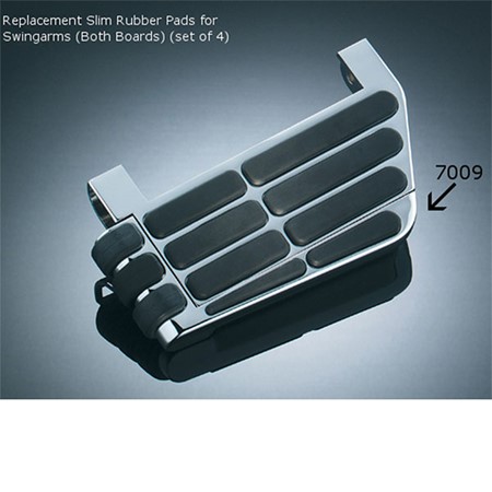 Replacement Slim Rubbers for Swingarms (Both Boards)(set/4)