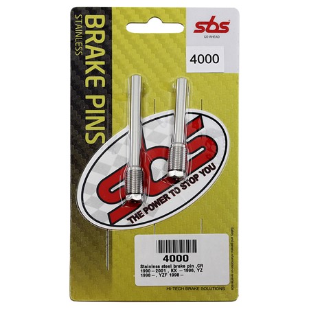 SBS Stainless Brake Pin Set Front & Rear
