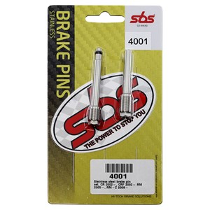 SBS Stainless Brake Pin Set Front & Rear