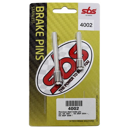 SBS Stainless Brake Pin Set Front & Rear
