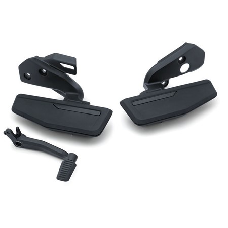 Driver Floorboard Kit for Gold Wing with DCT, Satin Black