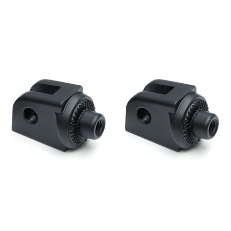 Splined Footpeg Adapter for Indian FTR, Satin Black