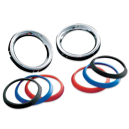 Large Deluxe Gauge Bezels with Colored Accents (pr)-UTGÅTT