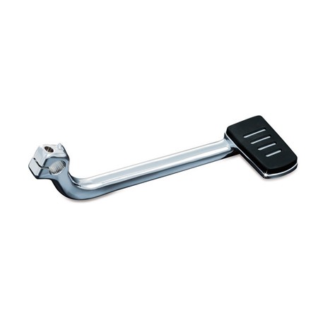 Trident Wide Brake Pedal with Arm, Chrome