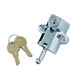 Universal Helmet Lock, 1-1/4" to 1-1/2" Tubing, Chrome