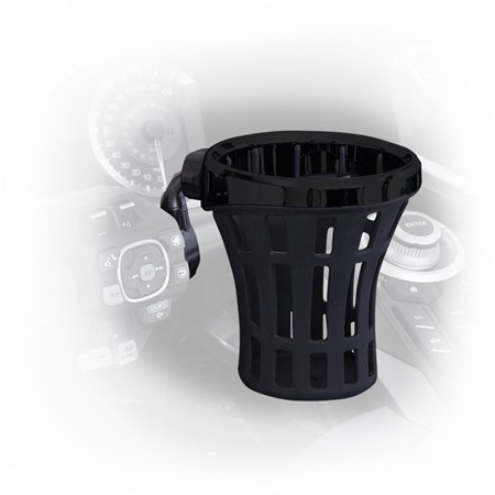 Goldstrike Big Ass Drink Holder, Black w/Left Side Mount