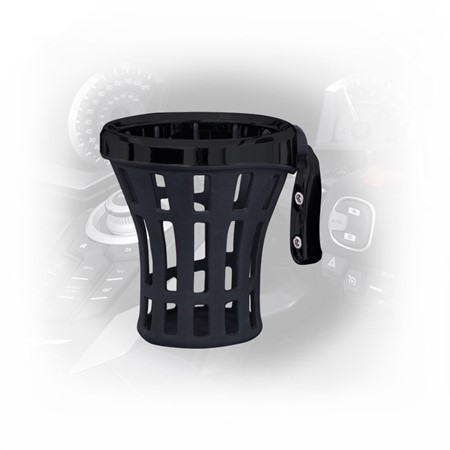 Goldstrike Big Ass Black Drink Holder w/Black Perch Mount