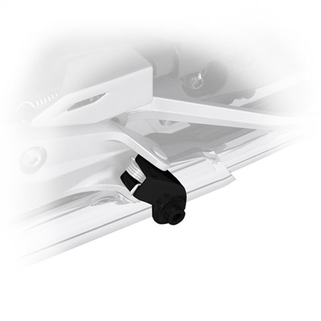 Goldstrike Driver Footrest Adapters, Black