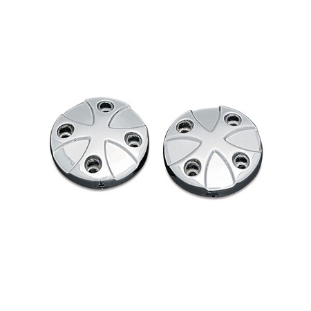 Maltese Cross End Caps (Pr) - Utgår