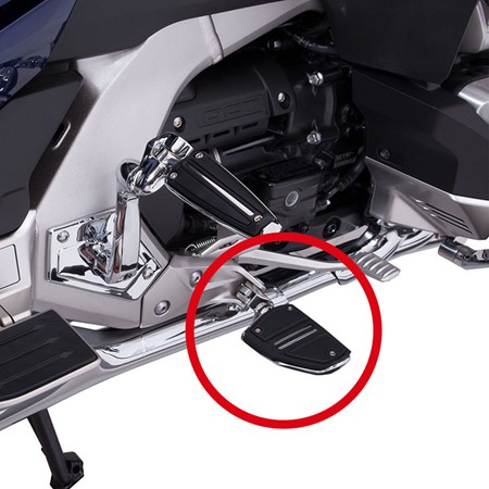 Goldstrike Twin Rail Footrest With Driver Adapter (Pair)