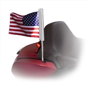Goldstrike LED Lighted Flag Pole with American Flag
