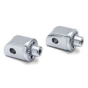 Splined Adapter Mounts for Kawasaki & Yamaha, Chrome