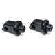 Splined Adapter for Victory & Indian, Gloss Black