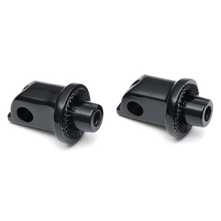 Splined Adapter for Victory & Indian, Gloss Black