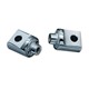 Non-Pivoting Splined Male Mount Adapters, Chrome