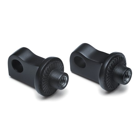 Splined Peg Adapters for XL, Satin Black