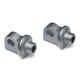 Splined Peg Adapters, Silver