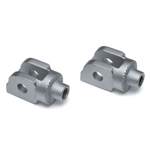 Splined Peg Adapters for BMW, Silver