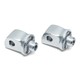 Splined Passenger Peg Adapter for '18-'20 Softail, Chrome