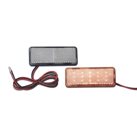 Amber LED Clear Lens