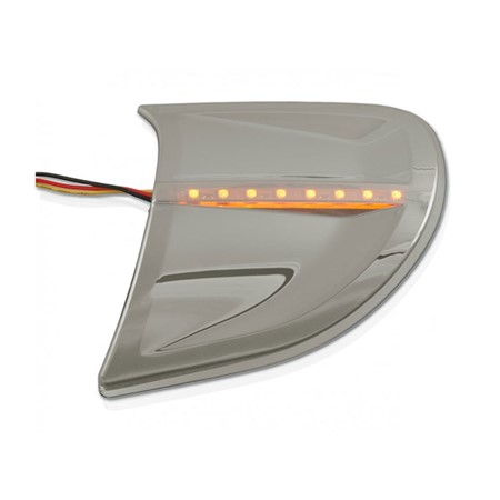 GL1800 12 Amber LED Turn/Running Windshield Trims