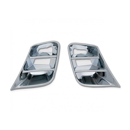 GL1800 12-17 Chrome Scuff Cover Inserts