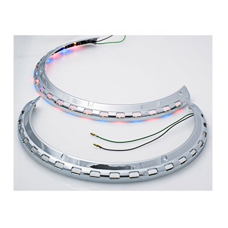 GL1500 Amber Red Blue LED Rotor Cover Light Rings