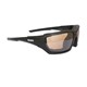 Bullfighter Solbrille Svart Ramme / Rødt Glass
