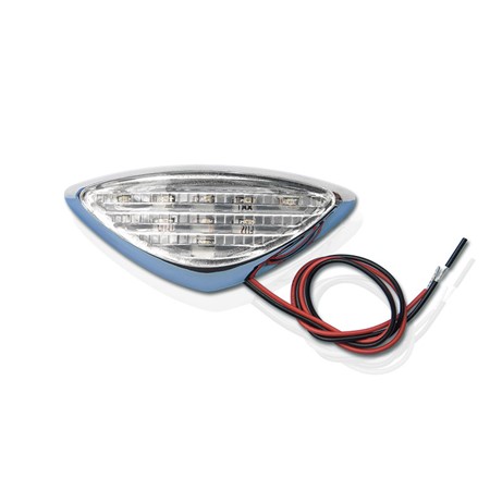 LED Front Medallion Clear