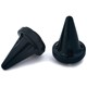Stiletto Hand Grip End Cap, Gloss Black