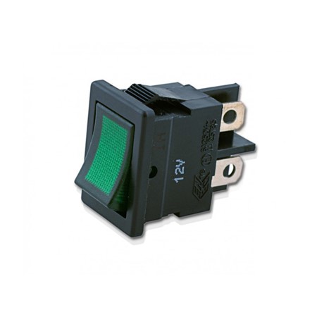 Green Rocker Switch