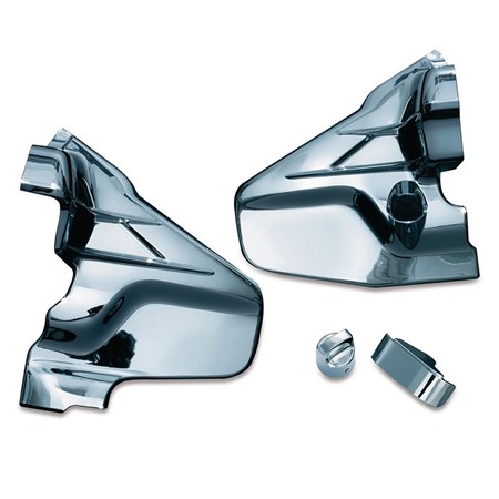 Louvered Chrome Transmission Cover