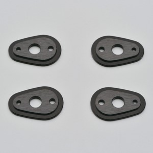 Yamaha Kawasaki Indicator CNC mounting plates set